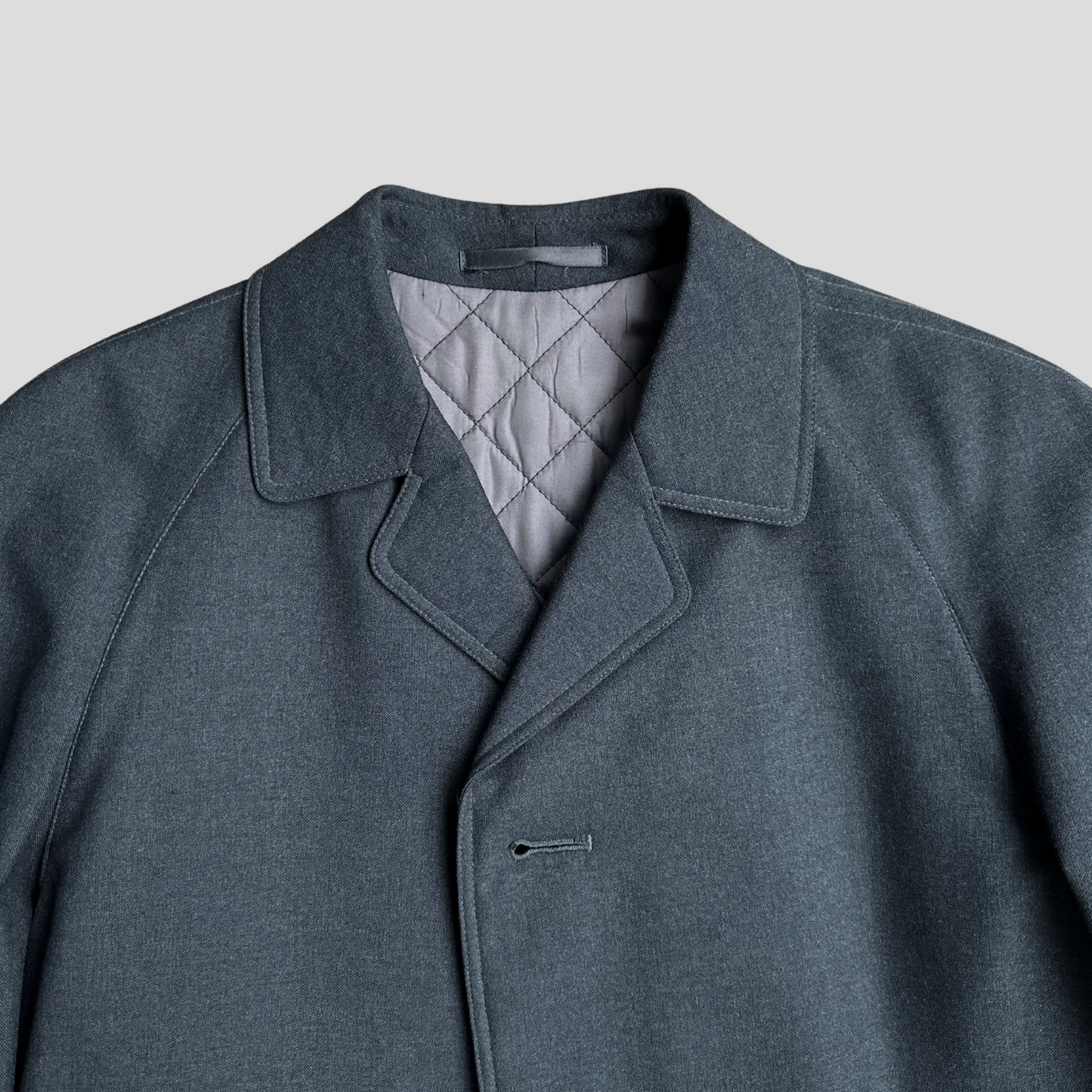 Swedish Worsted Wool Coat (L)