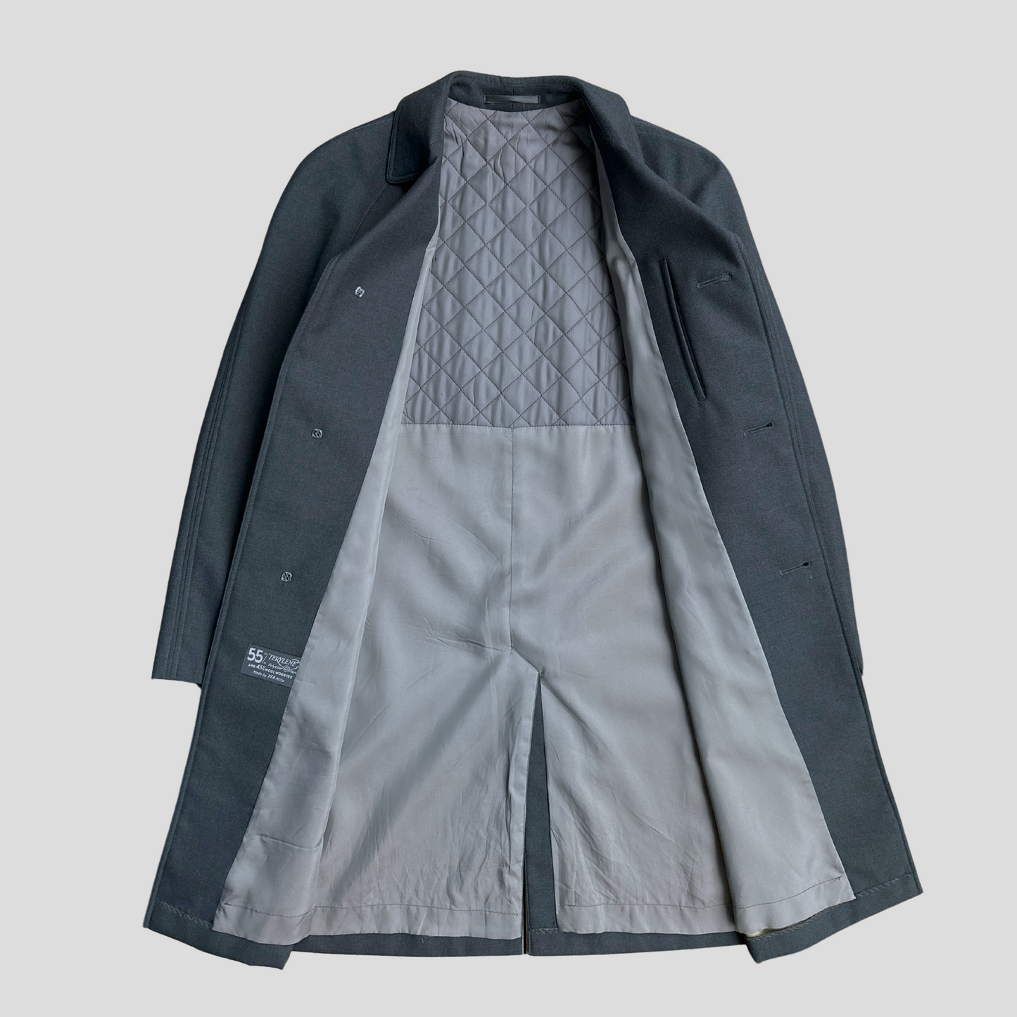 Swedish Worsted Wool Coat (L)