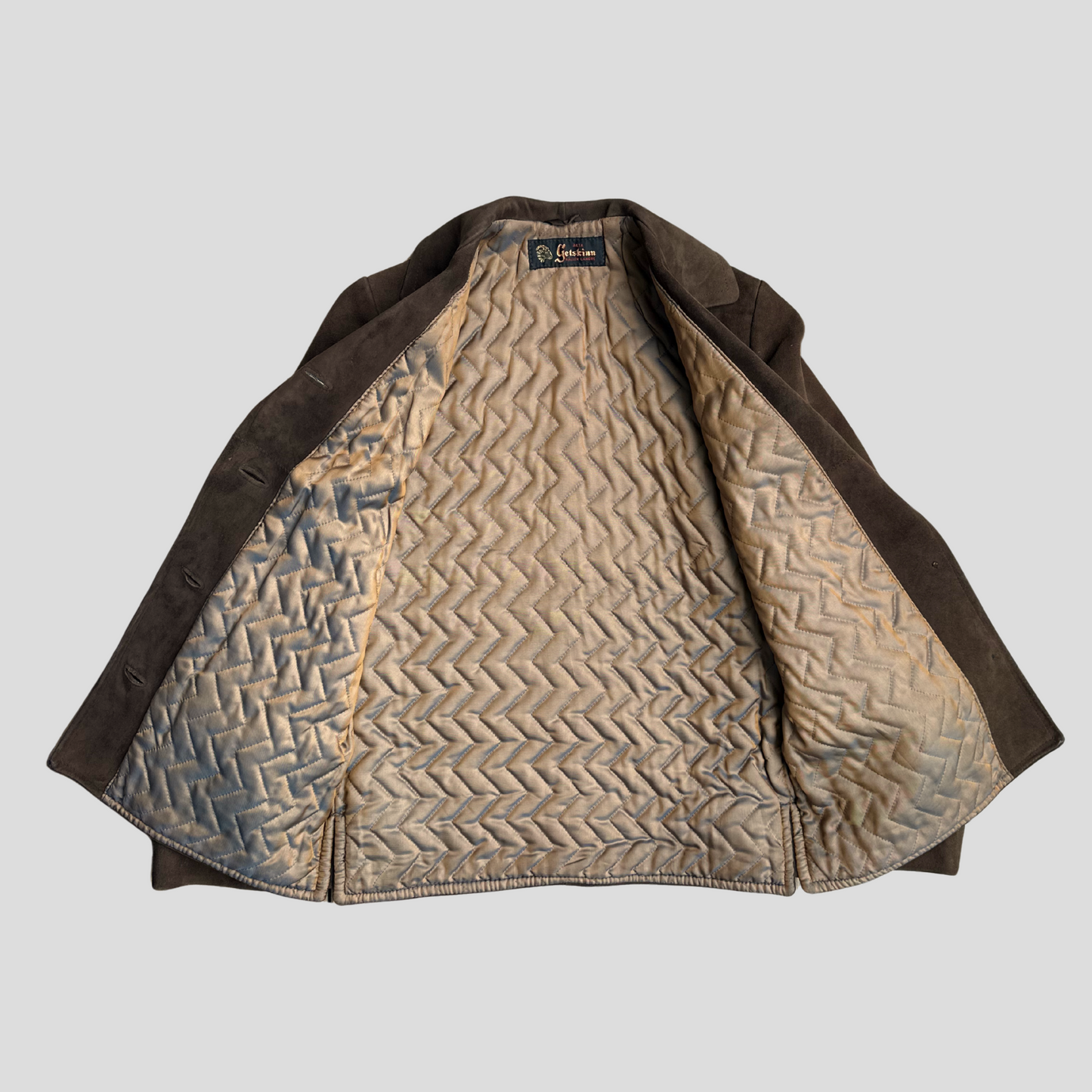Swedish Suede Goatskin Jacket (S)