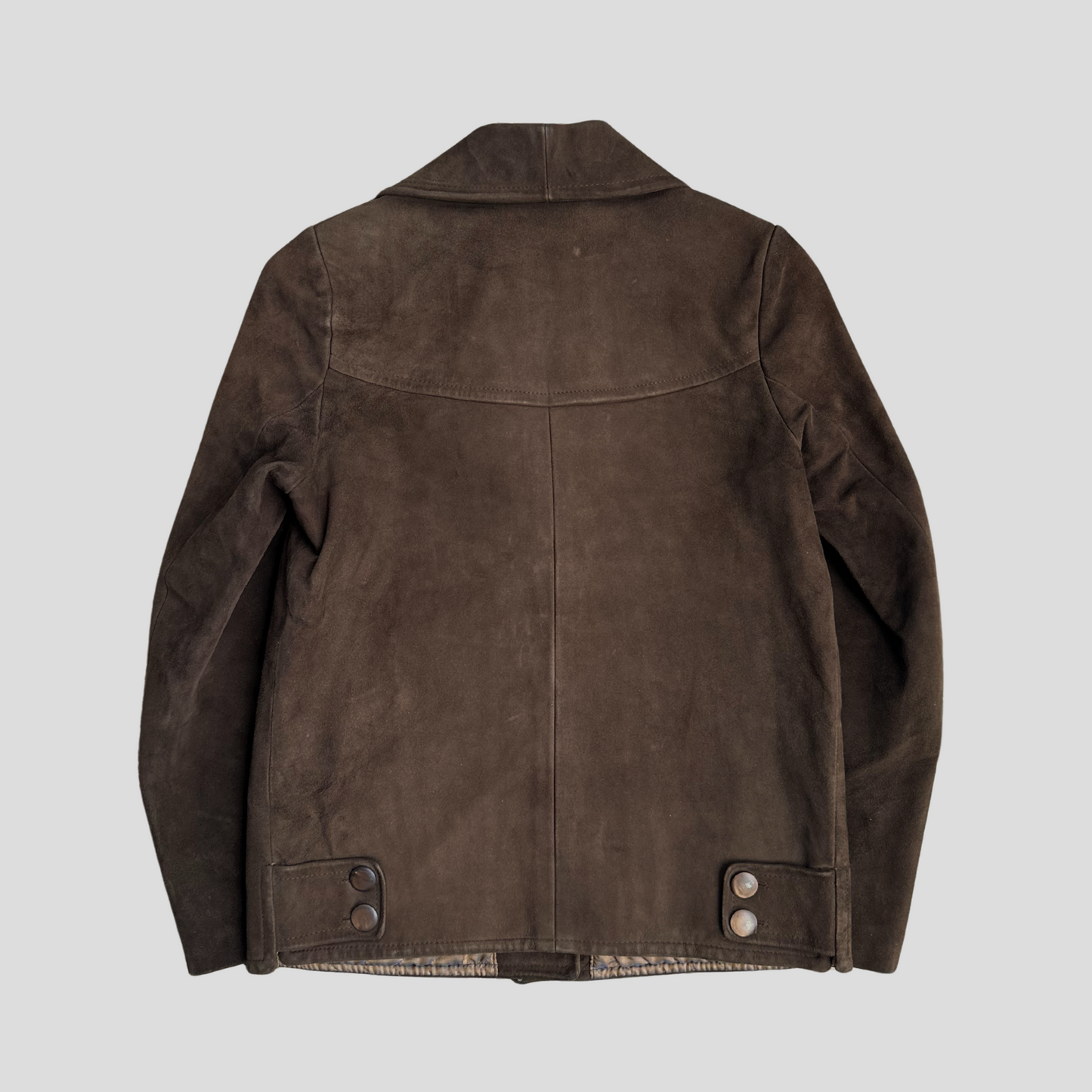 Swedish Suede Goatskin Jacket (S)