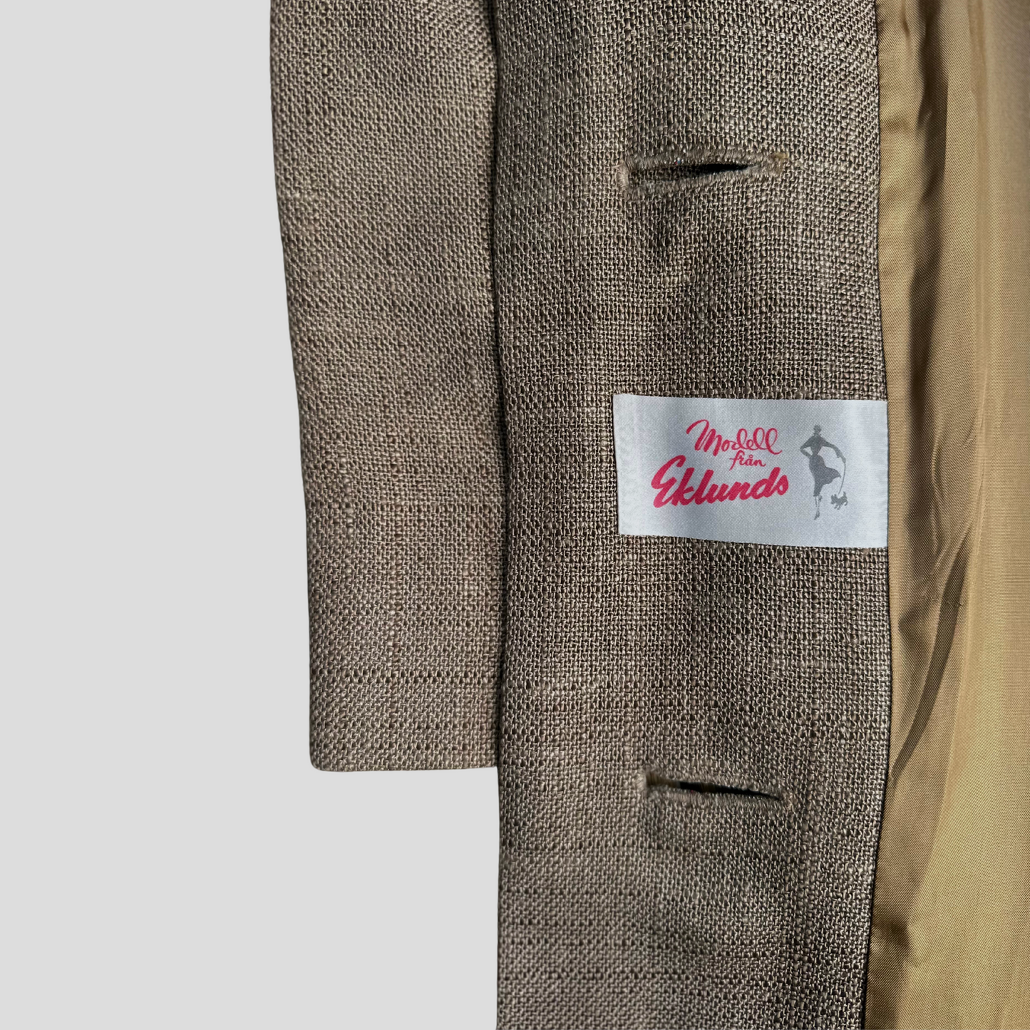 Swedish Wool Coat by Eklunds (S/M)