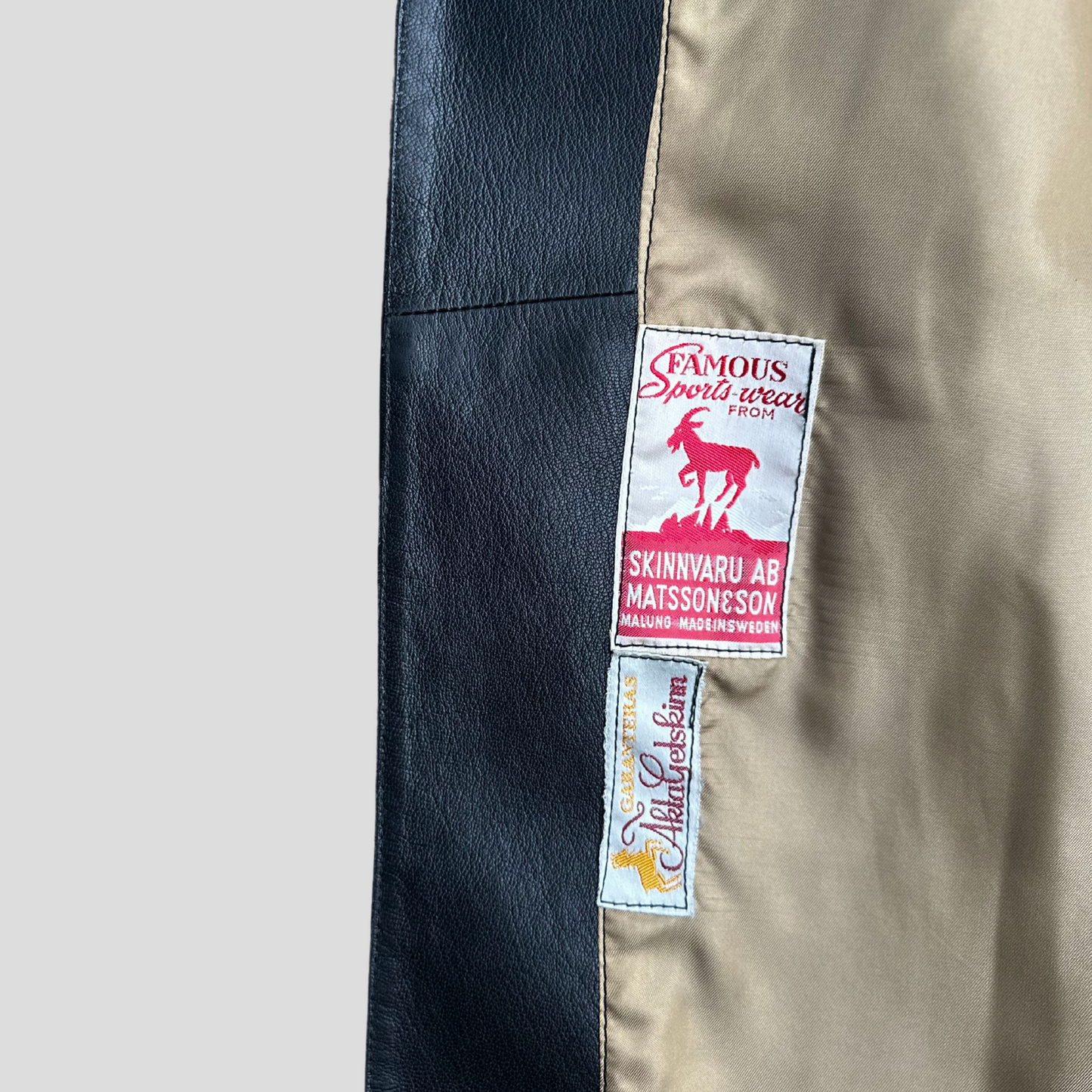 Swedish Goatskin Coat by Matsson & Son (M)