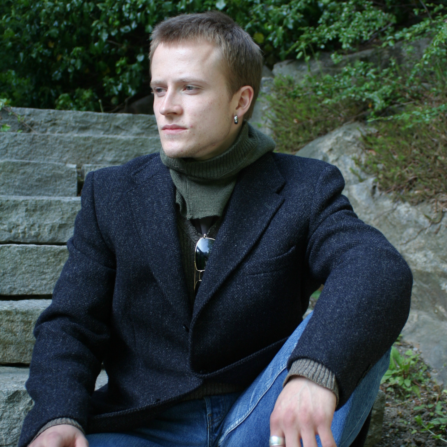 Swedish Harris Tweed Blazer by Schlasberg (M)