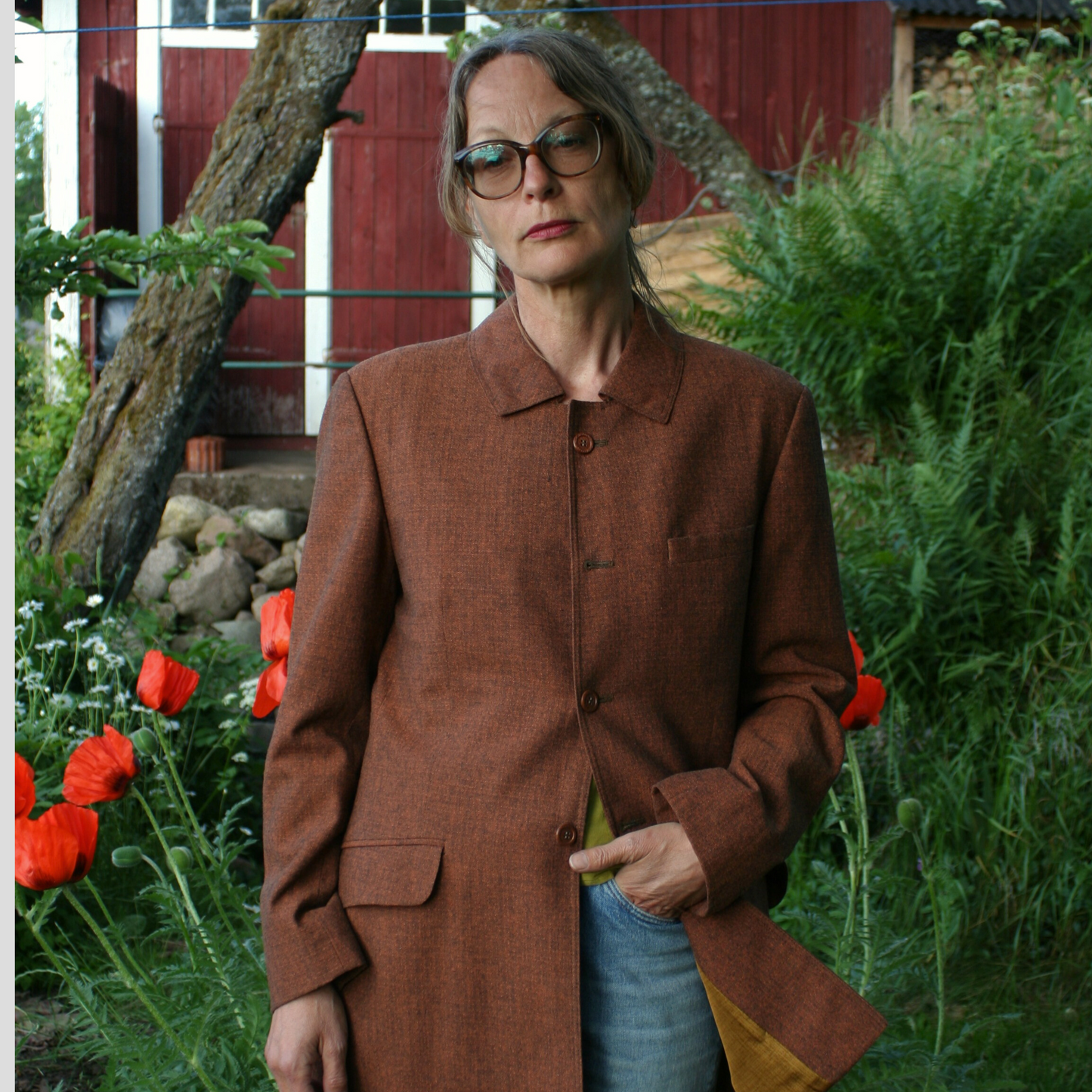 Swedish Wool Jacket by Strands (S)
