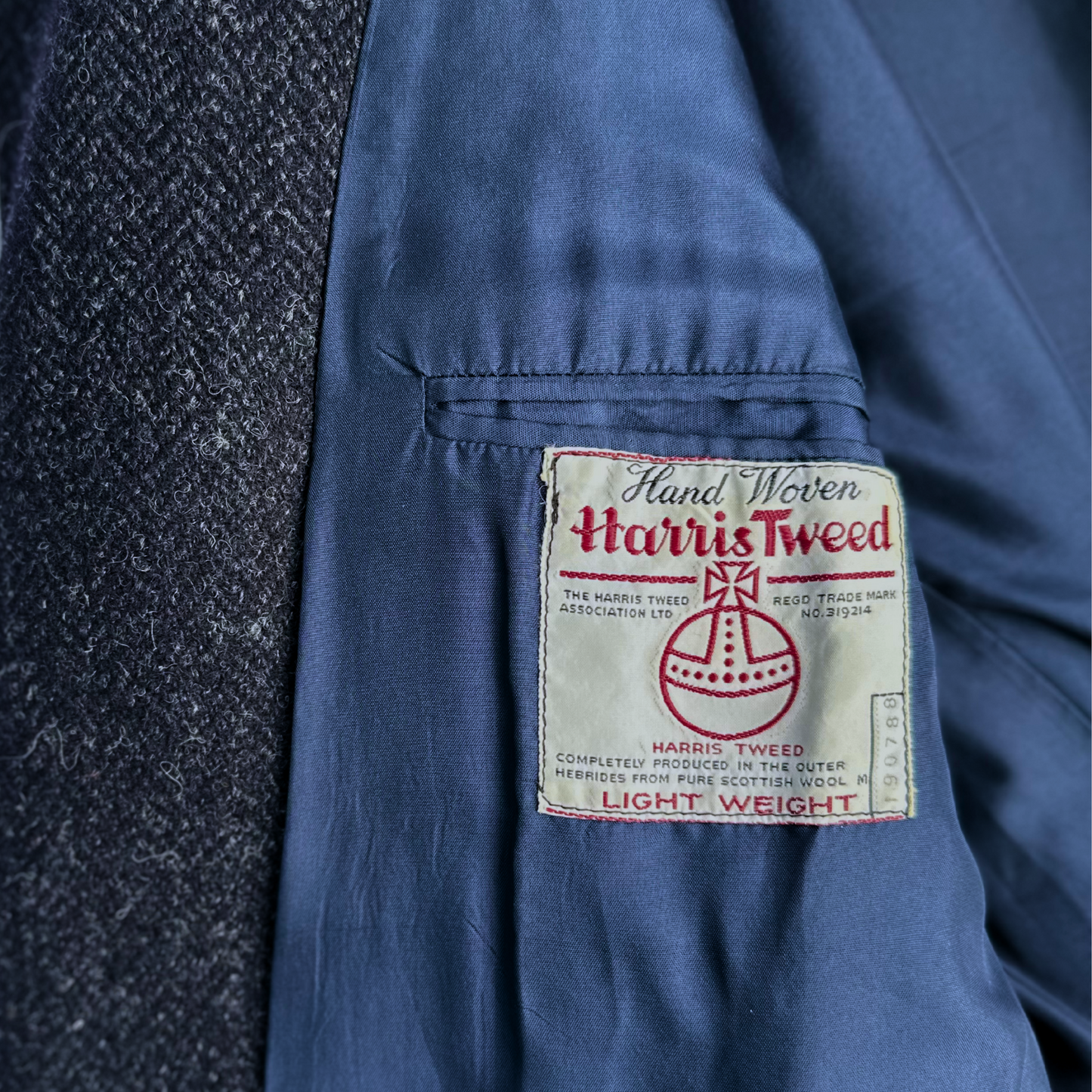 Swedish Harris Tweed Blazer by Schlasberg (M)