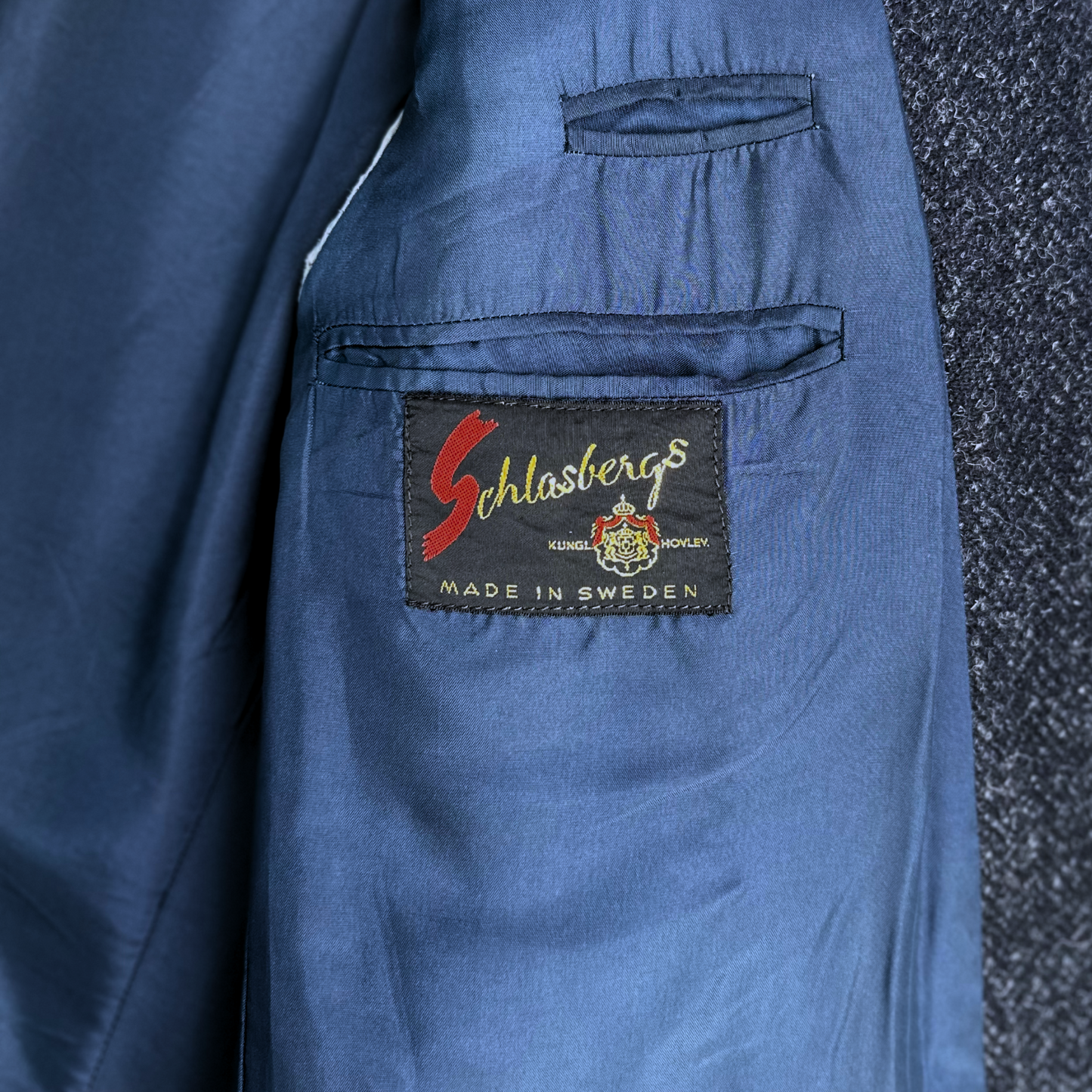 Swedish Harris Tweed Blazer by Schlasberg (M)