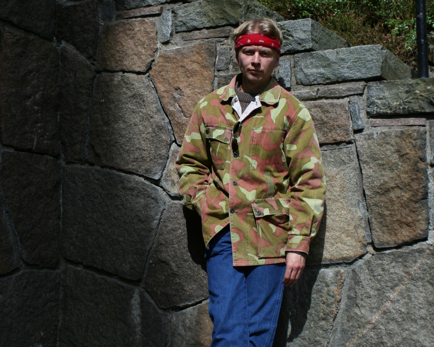 Finnish M/62 Camouflage Jacket (M/L)