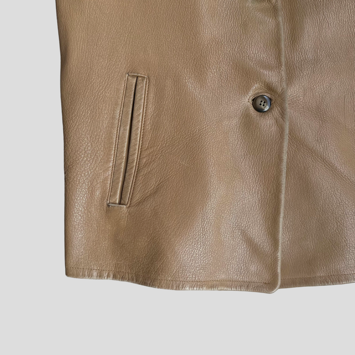 Swedish Goatskin Jacket by Jonsson & Hallsjö (M)