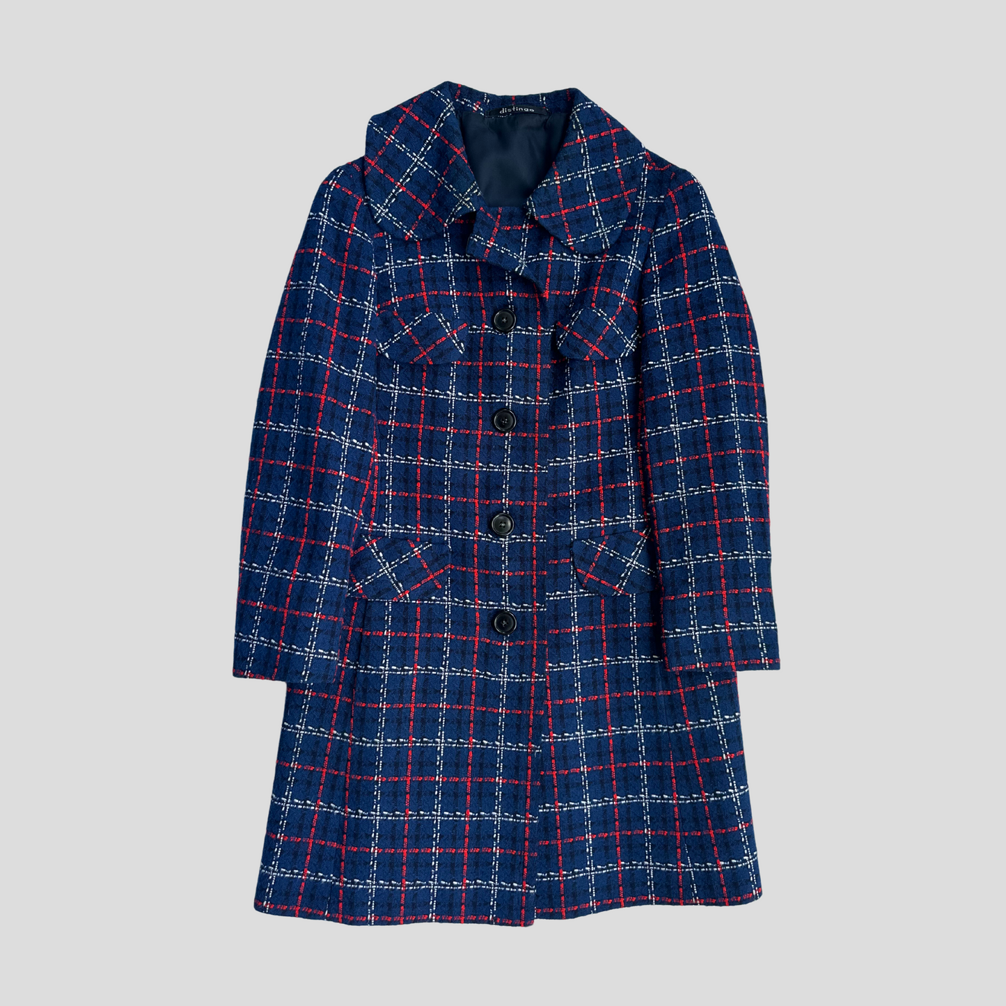 Swedish Wool Coat by Distingo (S)