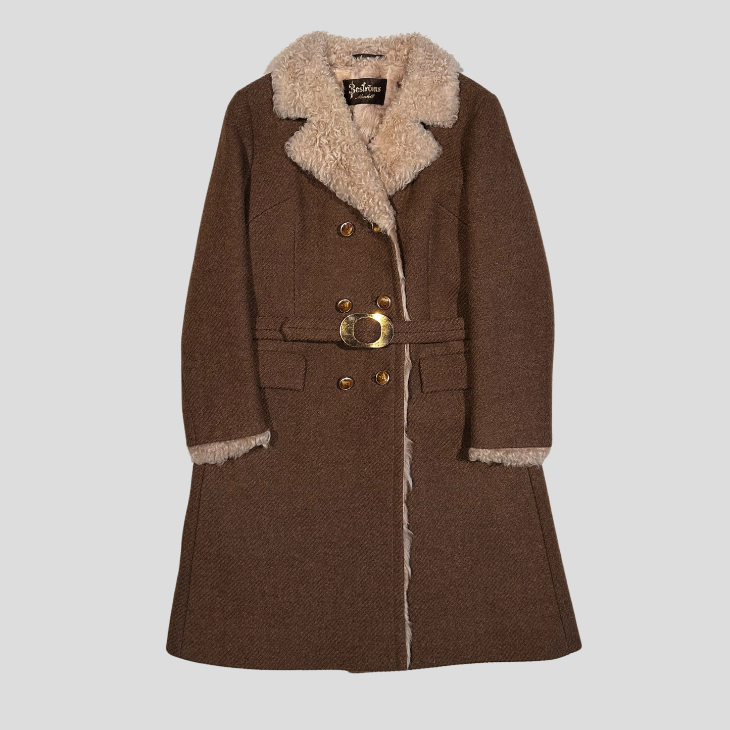 Swedish Wool Coat by Boströms (S)