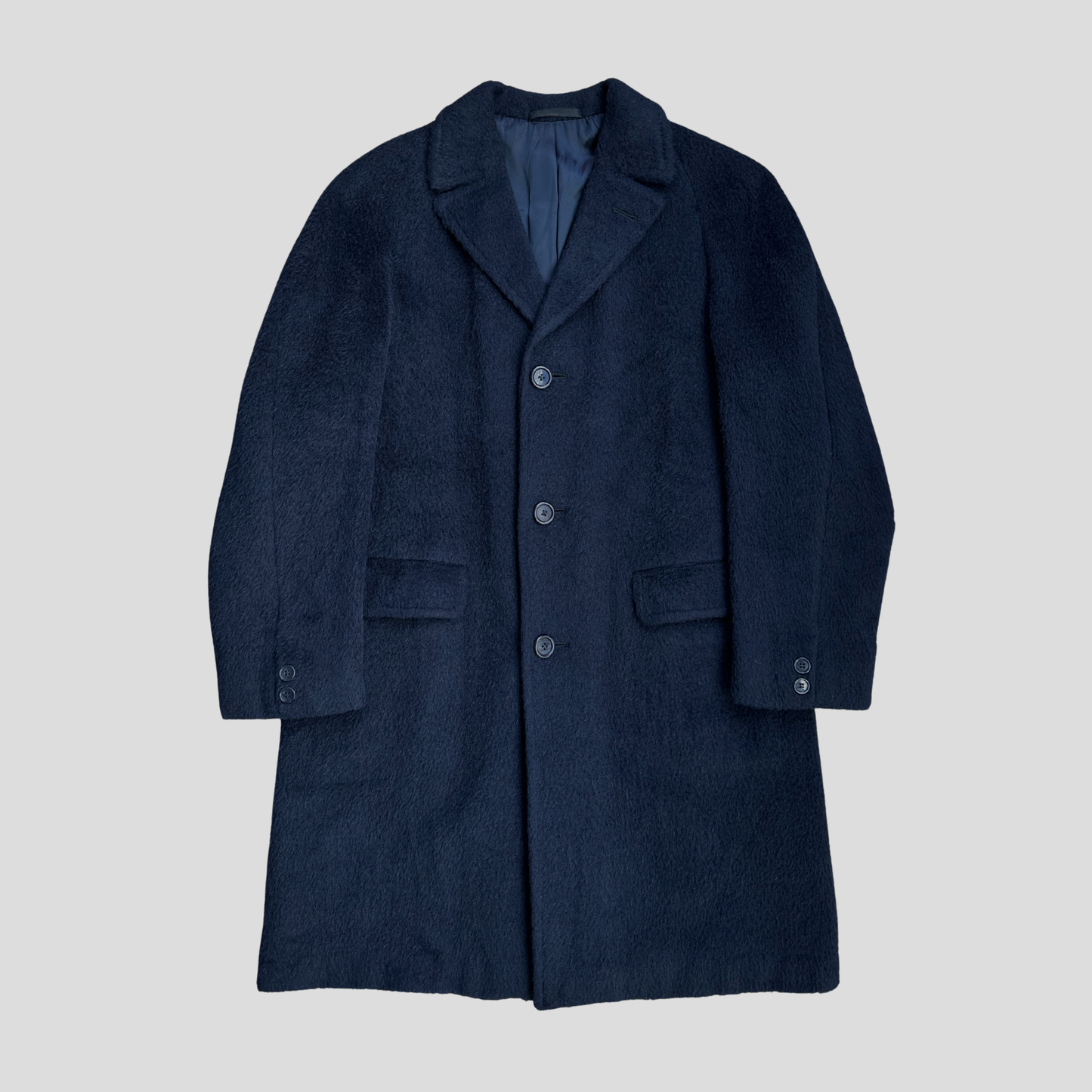 Swedish Wool Coat by Jacobson (L)