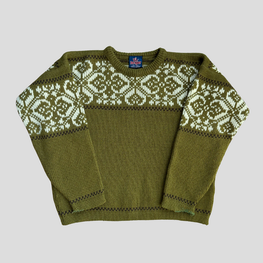 Norwegian Wool Sweater by Nesjar (M)