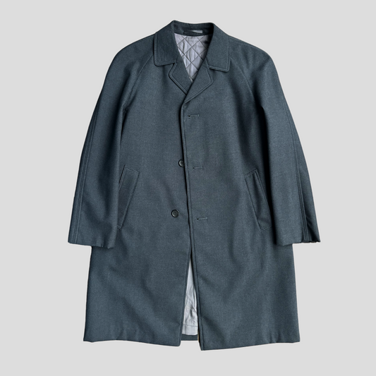 Swedish Worsted Wool Coat (L)