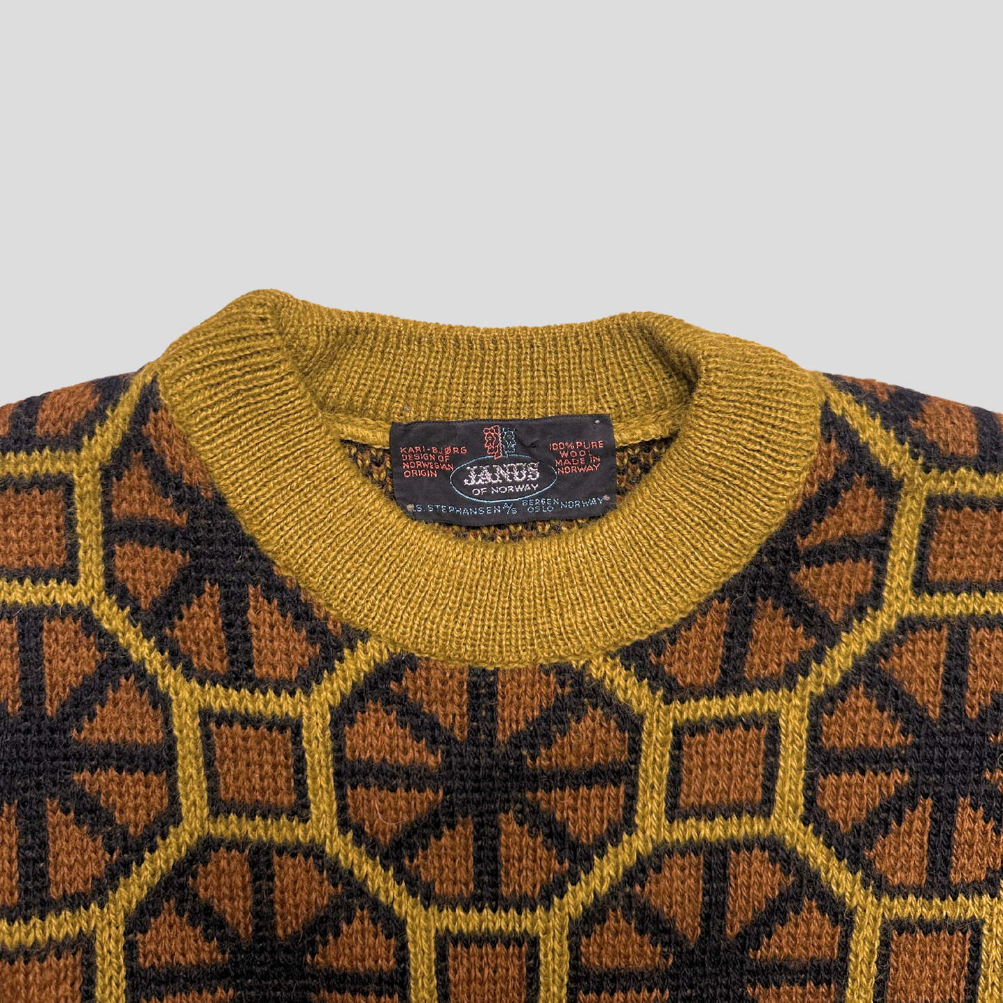 Norwegian Wool Sweater by Janus (M)