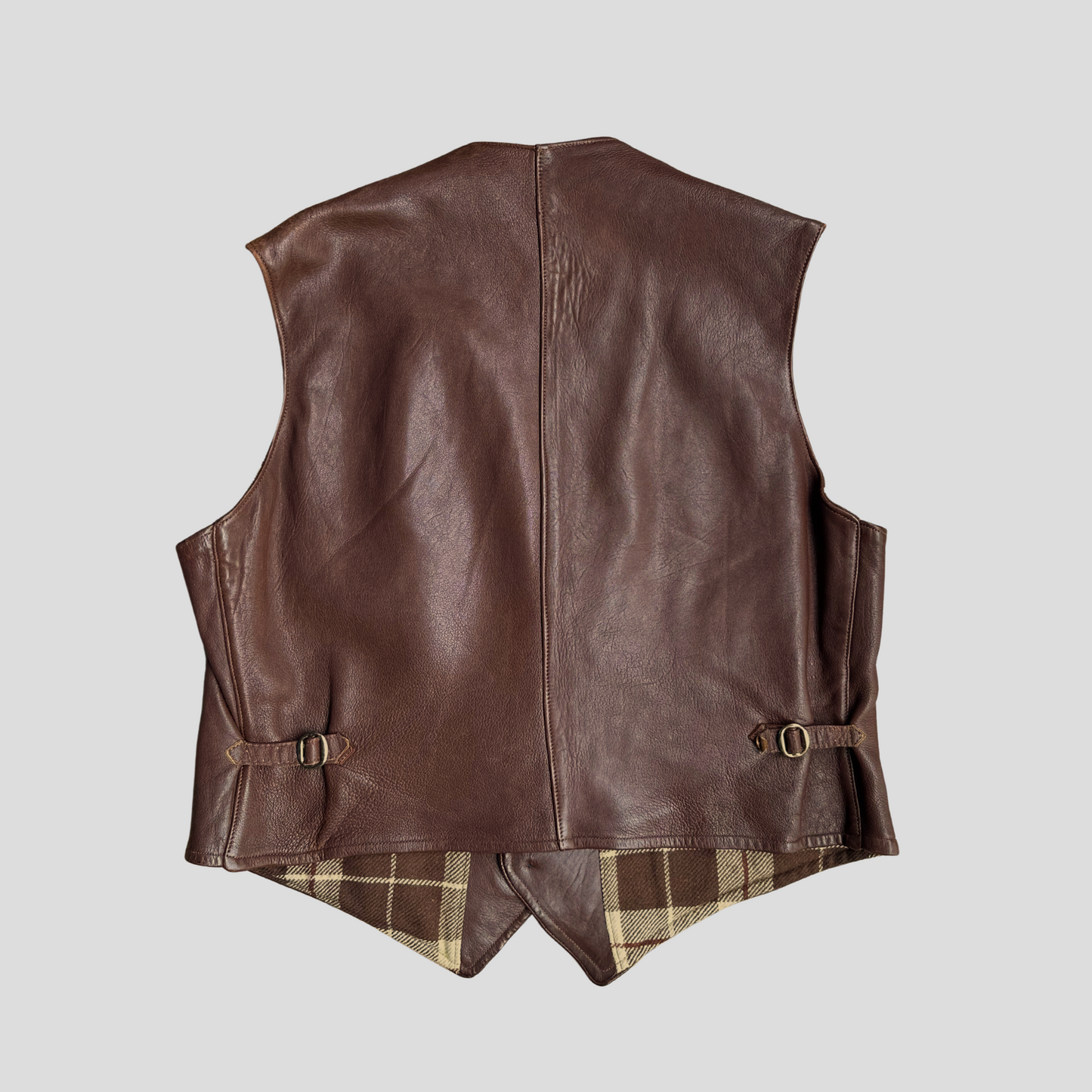 Swedish Goatskin Workwear Vest (L)