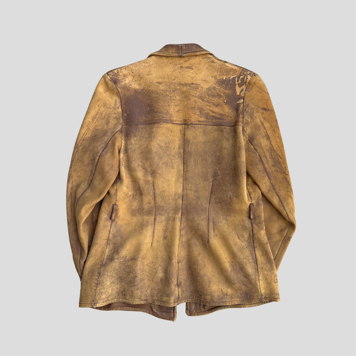 Swedish Military Leather Jacket (M)