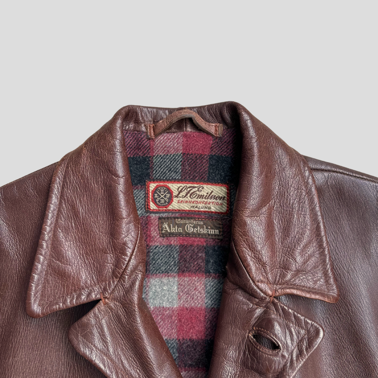 Swedish Goatskin Jacket by L.F. Emilsson (M/L)