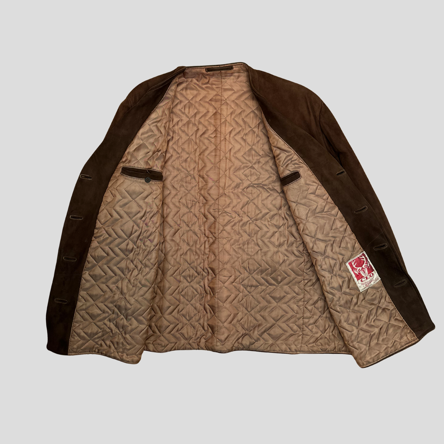 Swedish Suede Bryggarfrack by Ericson & CO (L)