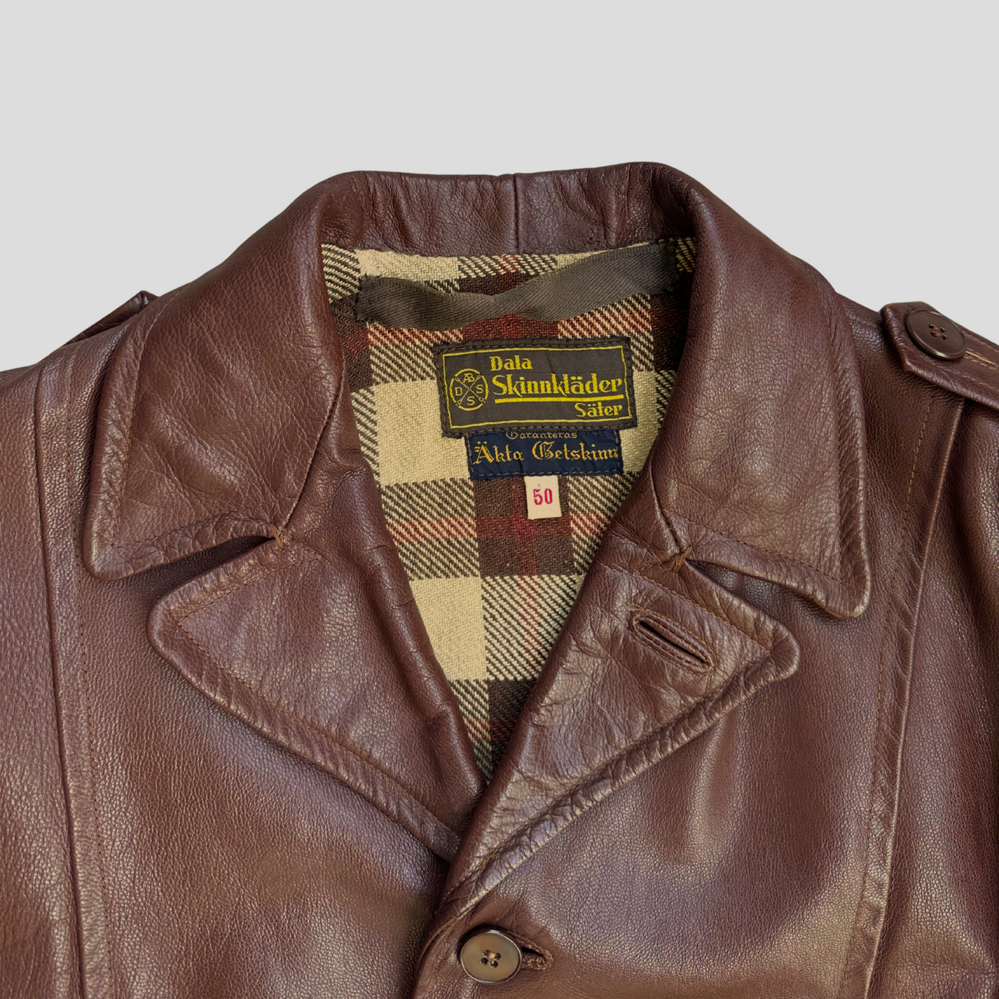 Swedish Goatskin Jacket by Dala Skinnkläder (M)