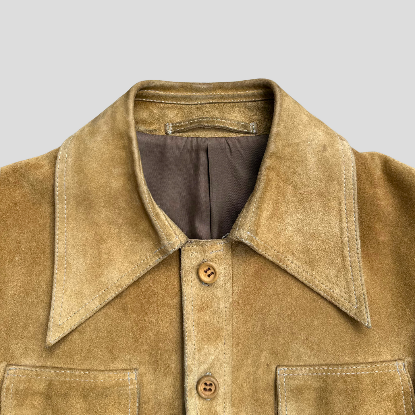 Swedish Suede Leather Jacket by Ericsson (S)