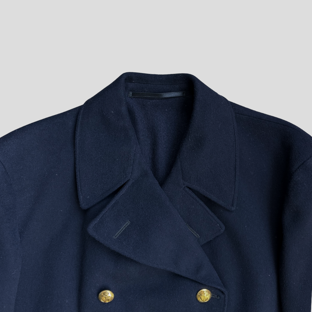 Swedish Navy Peacoat (L)