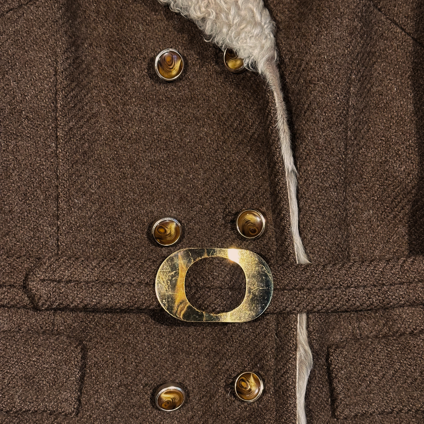 Swedish Wool Coat by Boströms (S)