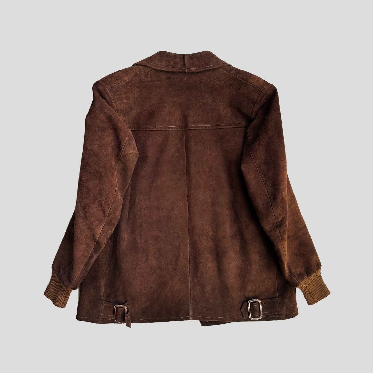 Swedish Suede Goatskin Jacket by Gustols (S/M)
