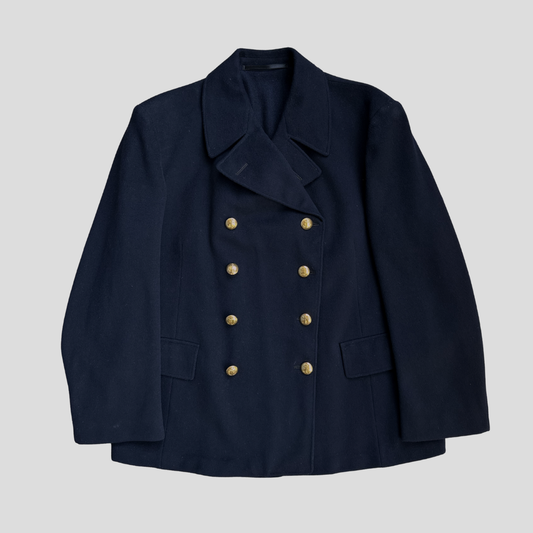 Swedish Navy Peacoat (L)