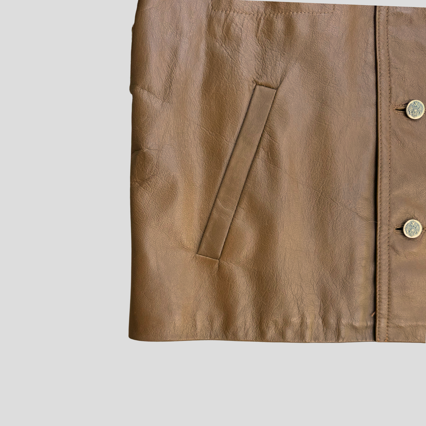 Swedish Goatskin Jacket by Toris Skinnvaror (M)