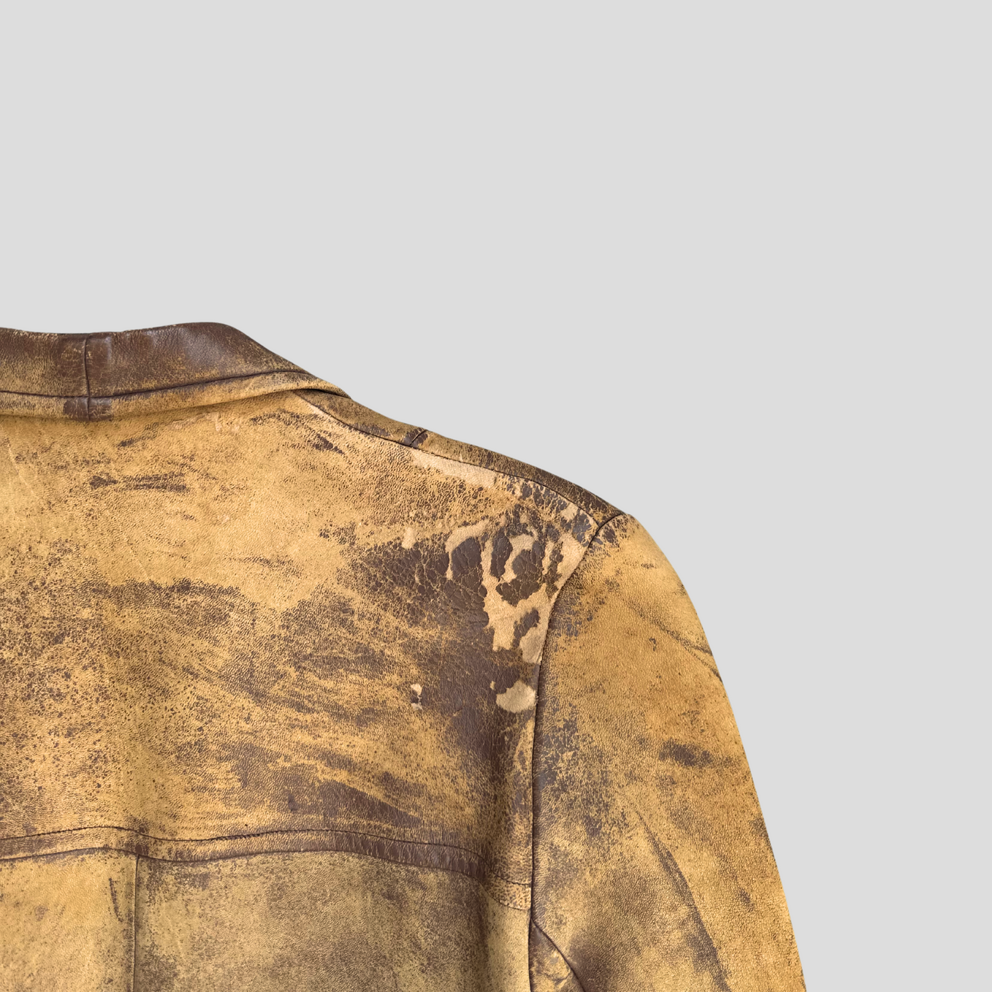Swedish Military Leather Jacket (M)