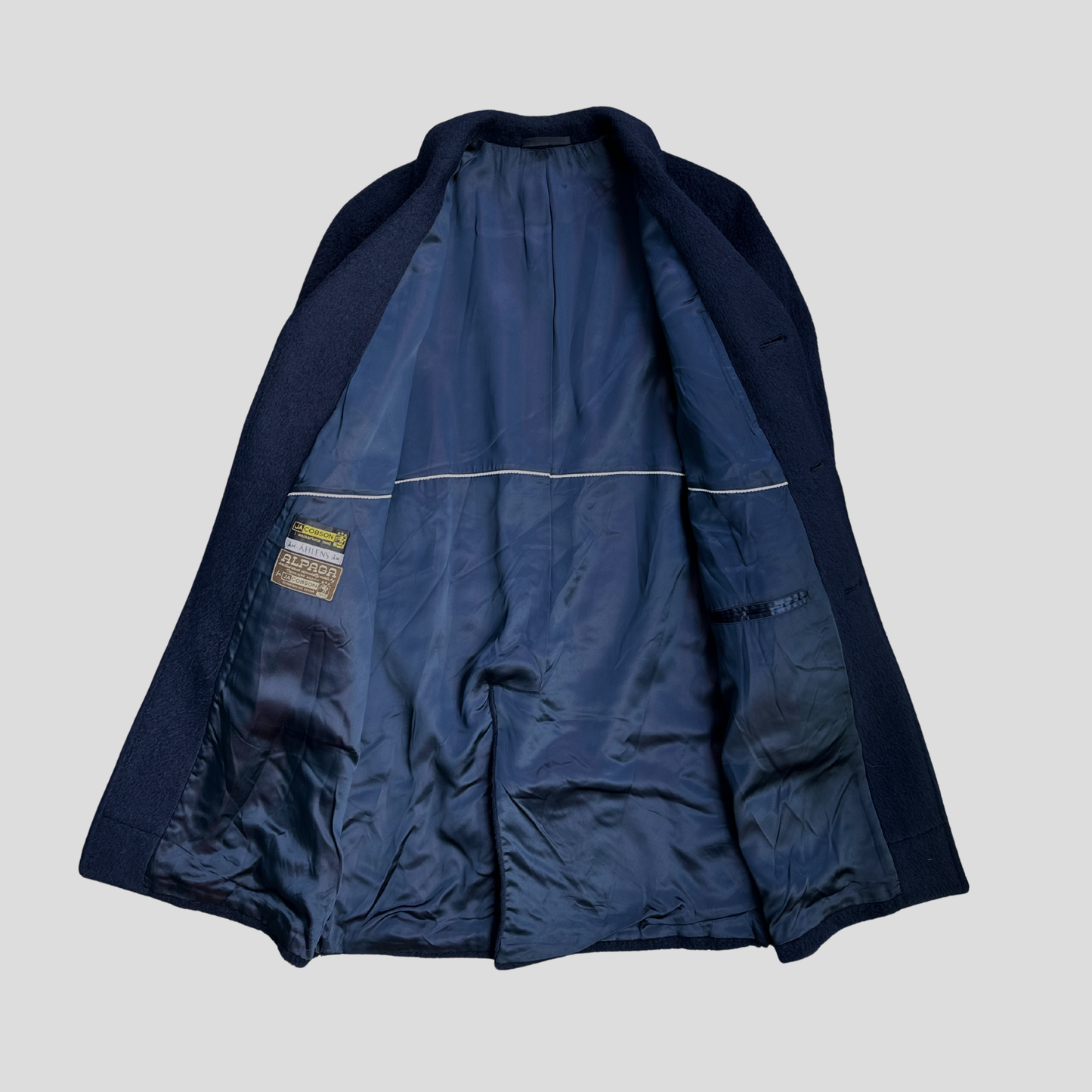 Swedish Wool Coat by Jacobson (L)