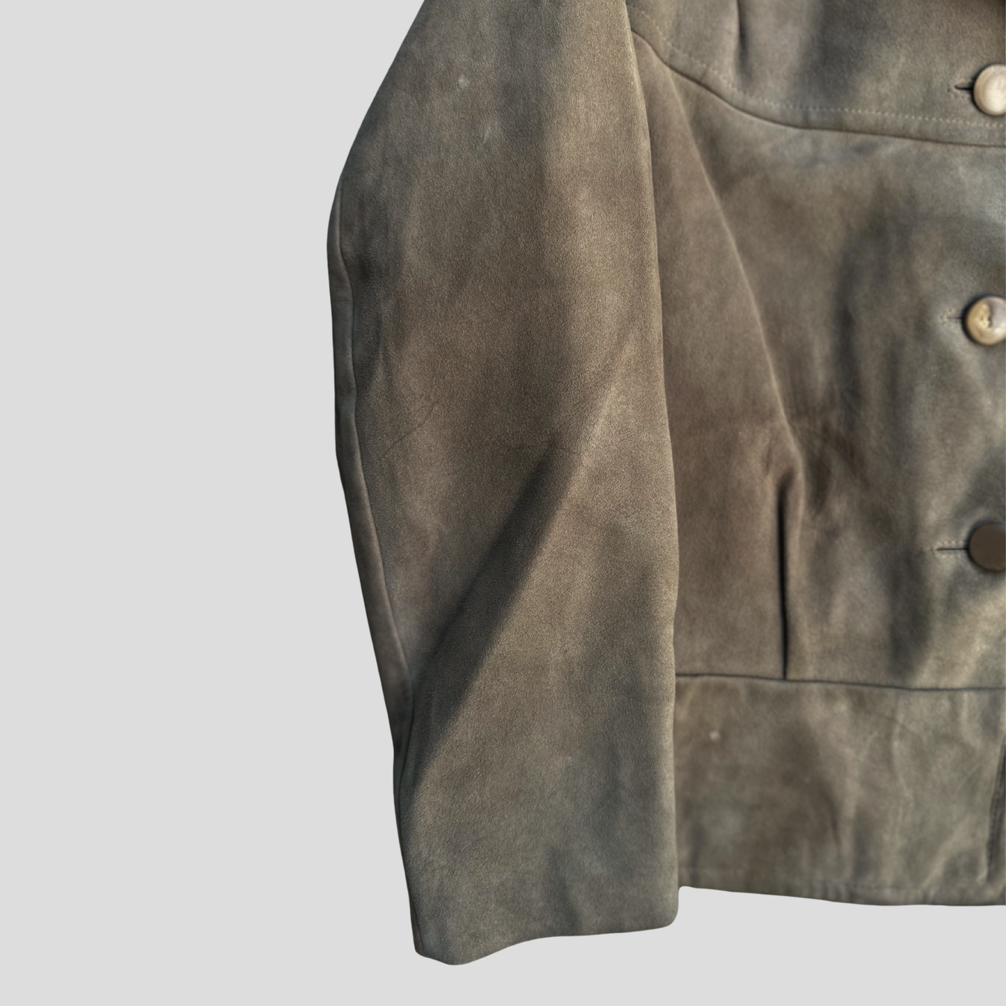 Swedish Goatskin Suede Jacket (M)