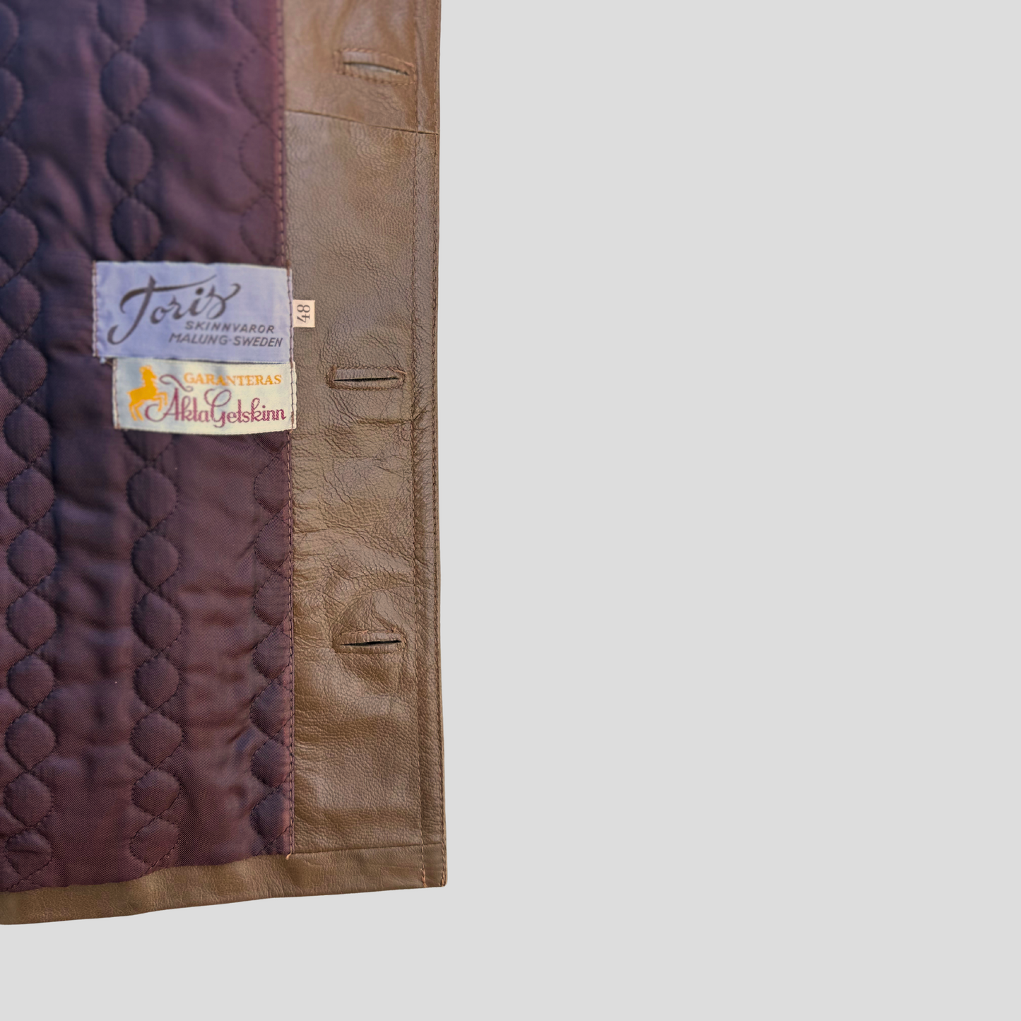 Swedish Goatskin Jacket by Toris Skinnvaror (M)