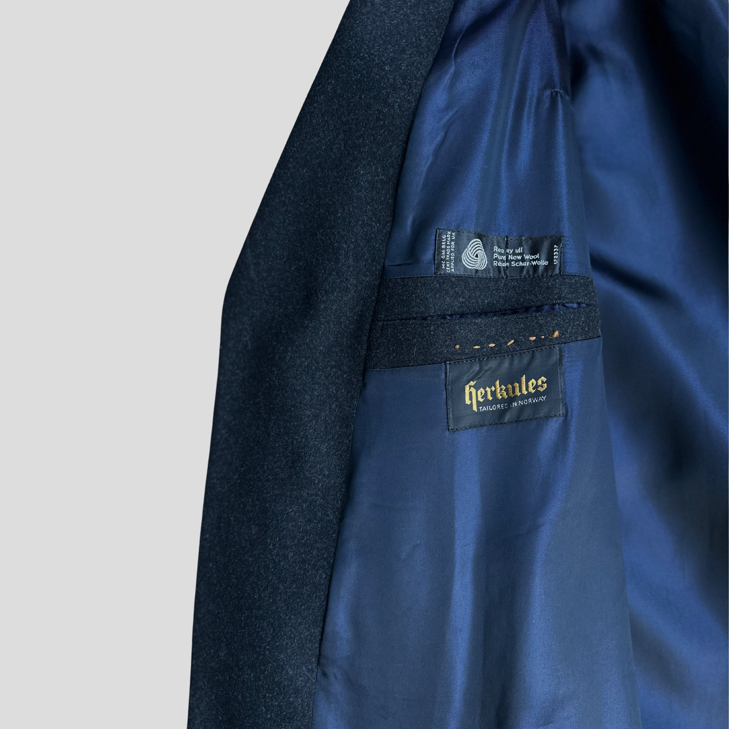 Norwegian Wool Coat by Herkules (L)