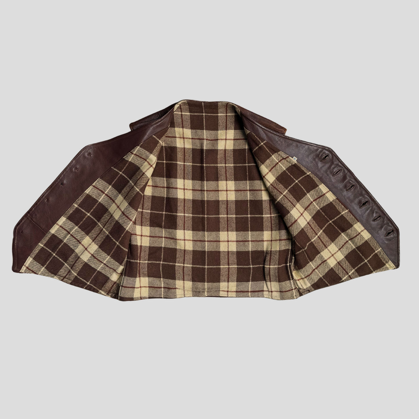 Swedish Goatskin Workwear Vest (L)