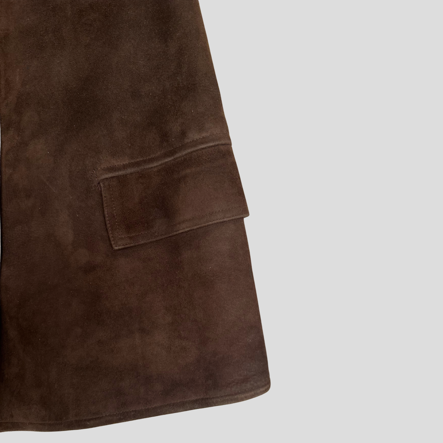 Swedish Suede Bryggarfrack by Ericson & CO (L)