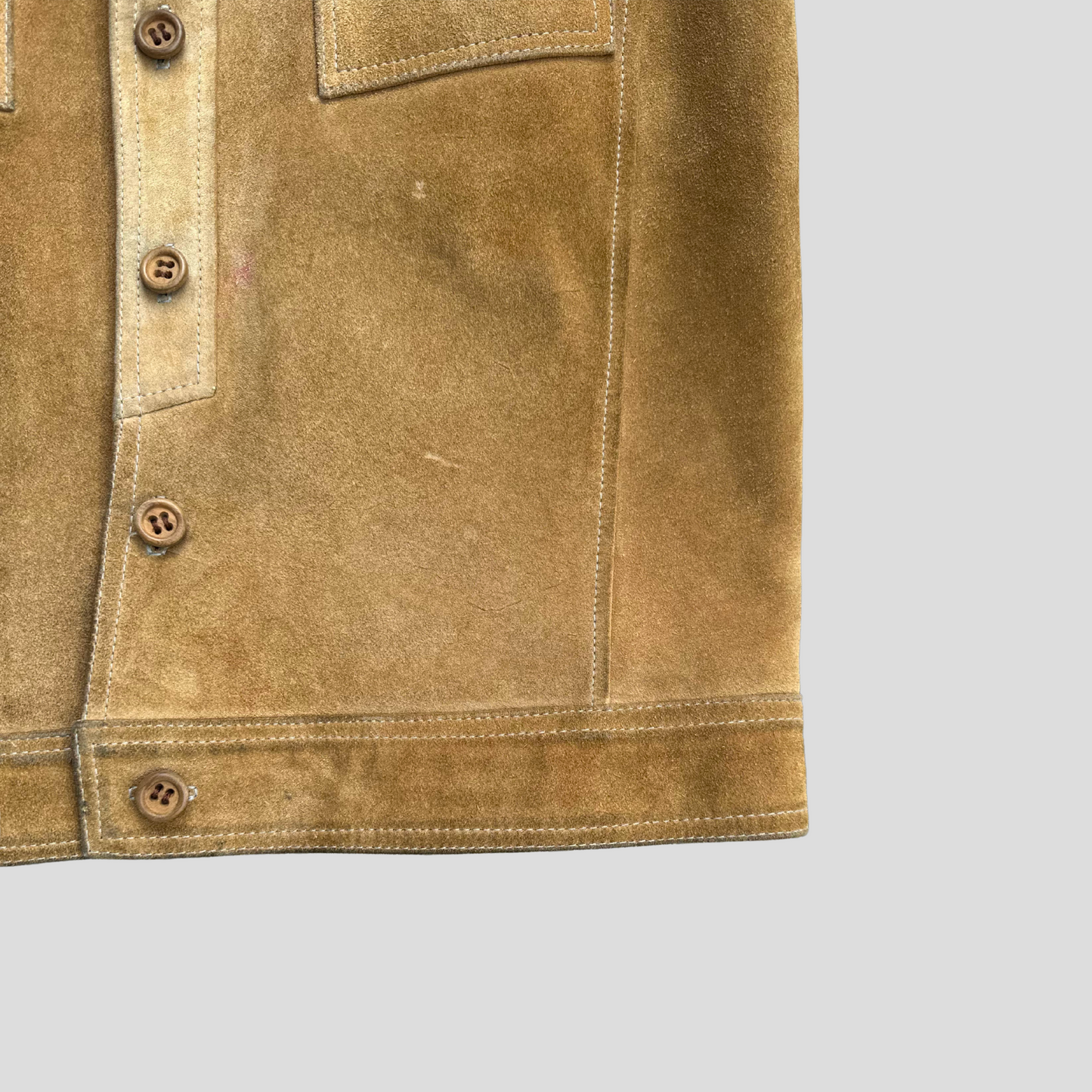 Swedish Suede Leather Jacket by Ericsson (S)