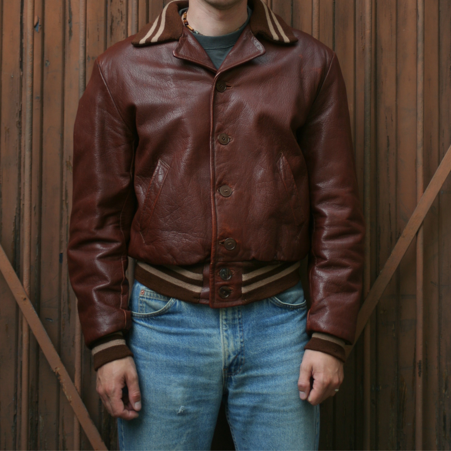 Swedish Goatskin Jacket (M)